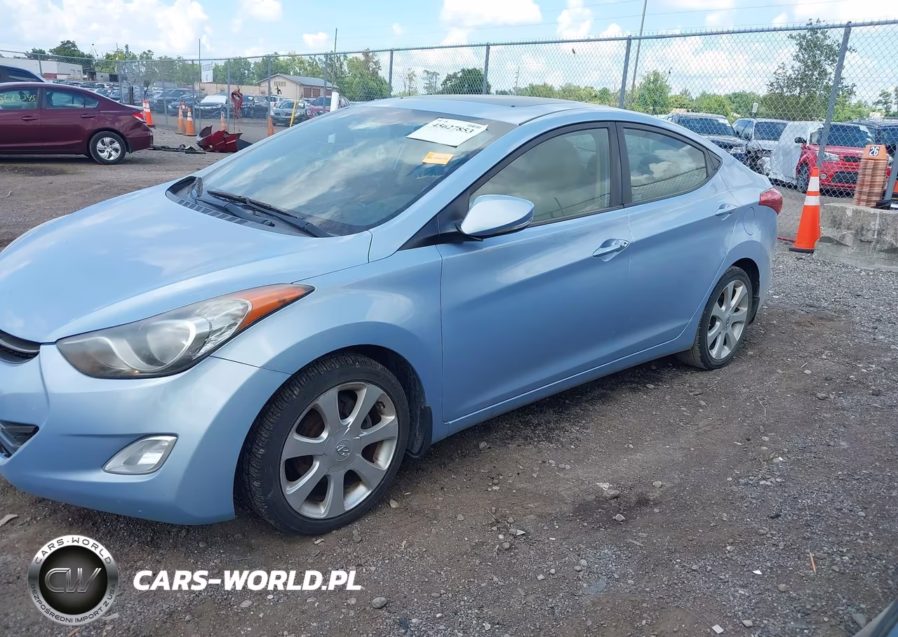 2012 Hyundai Elantra Limited (Ulsan Plant) VIN:KMHDH4AE4CU445605 - 2