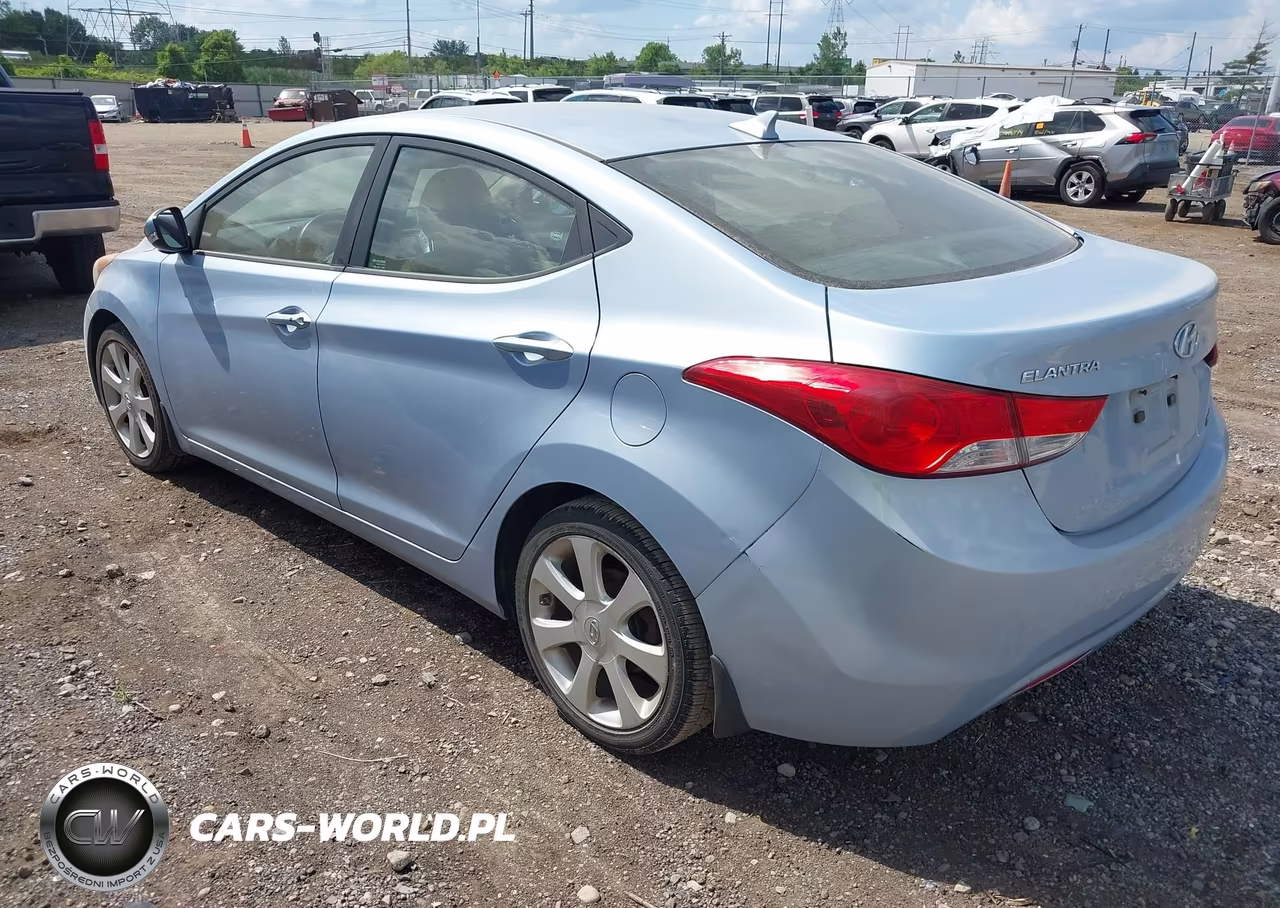2012 Hyundai Elantra Limited (Ulsan Plant) VIN:KMHDH4AE4CU445605 - 3