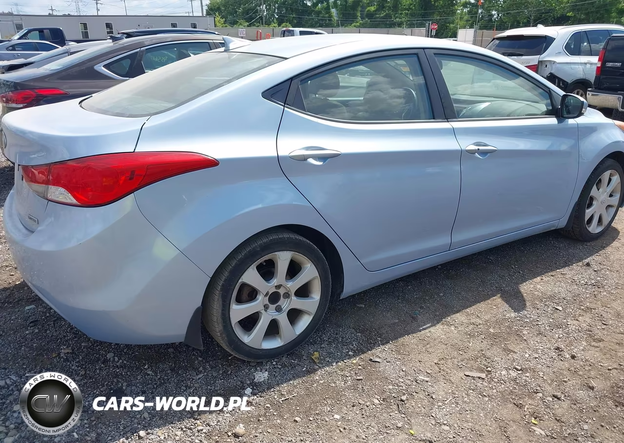 2012 Hyundai Elantra Limited (Ulsan Plant) VIN:KMHDH4AE4CU445605 - 4