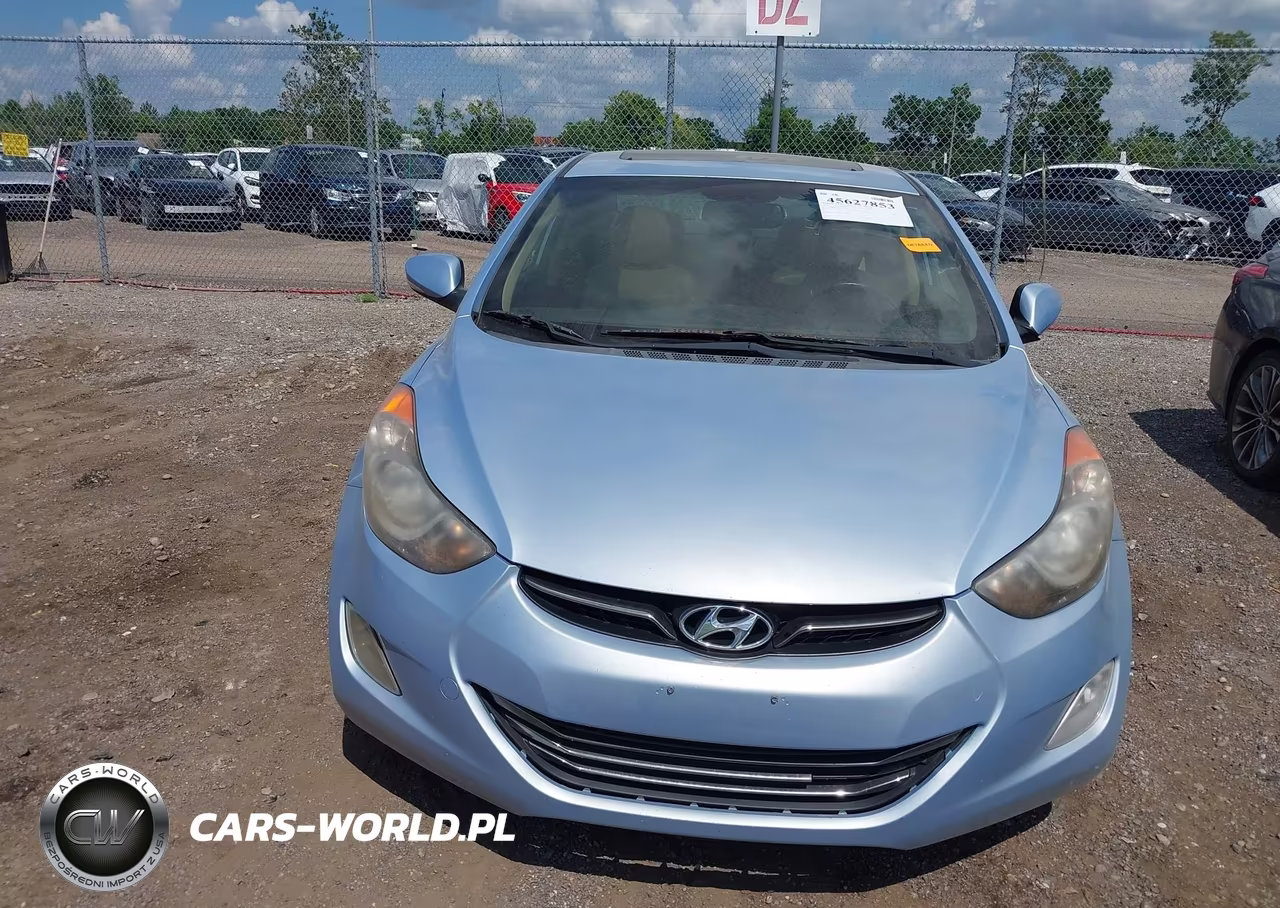 2012 Hyundai Elantra Limited (Ulsan Plant) VIN:KMHDH4AE4CU445605 - 6
