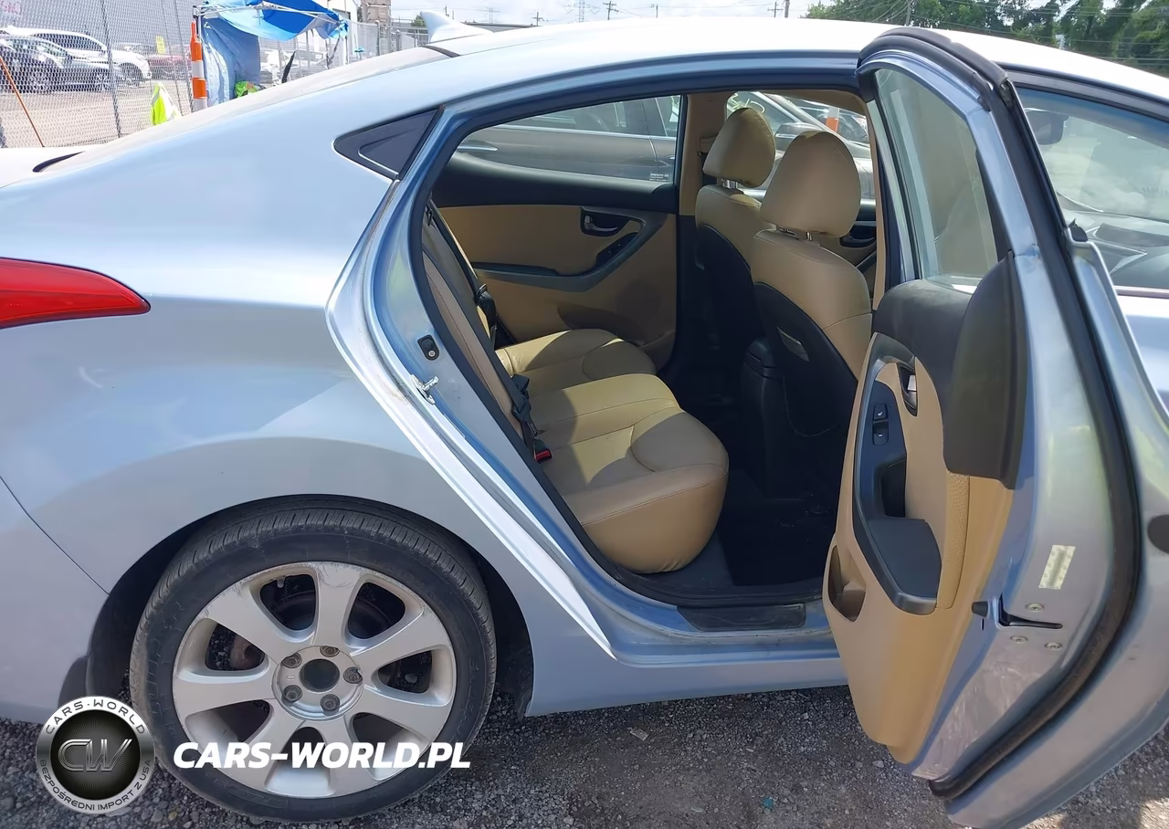 2012 Hyundai Elantra Limited (Ulsan Plant) VIN:KMHDH4AE4CU445605 - 8