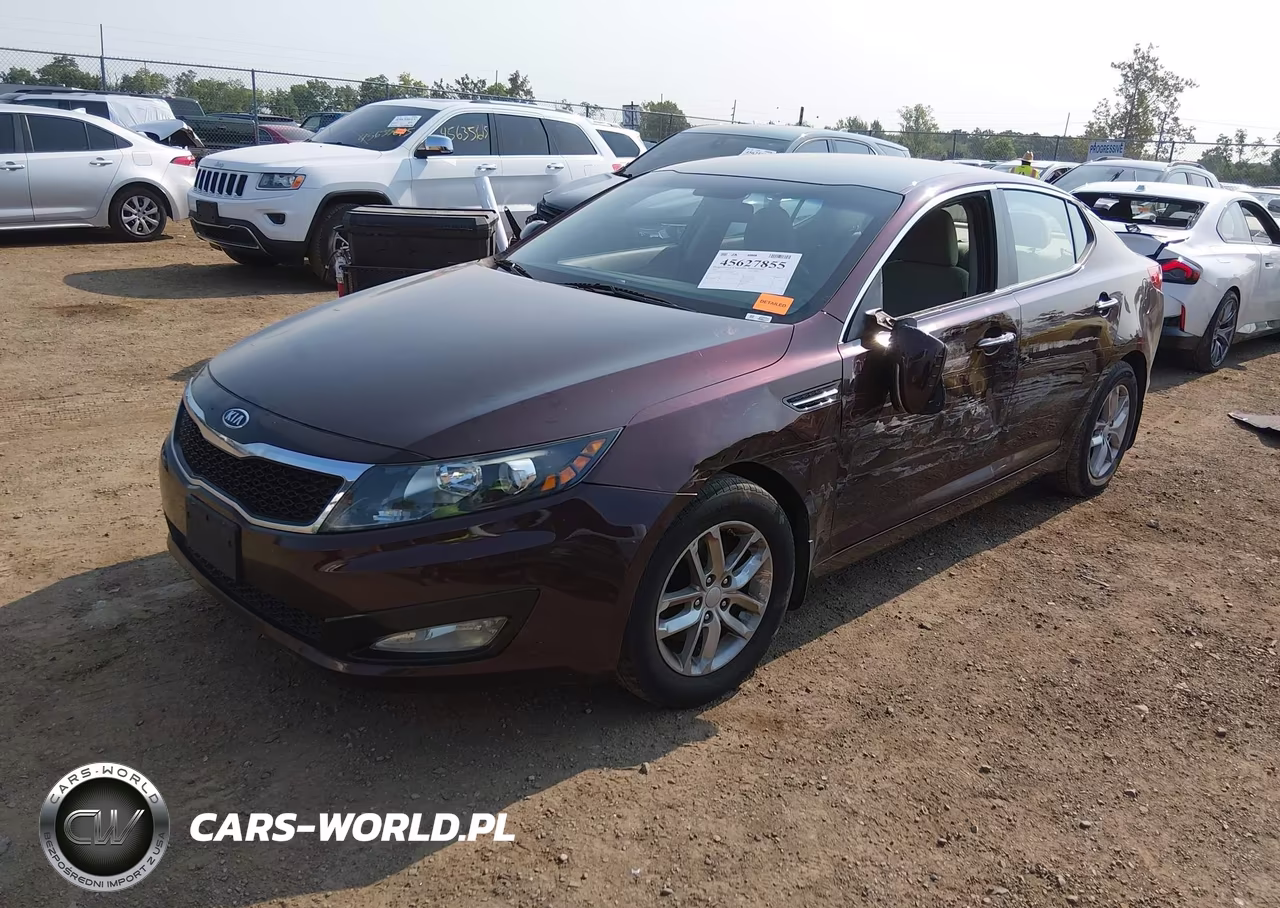 2012 Kia Optima Lx VIN:5XXGM4A76CG040981 - 2