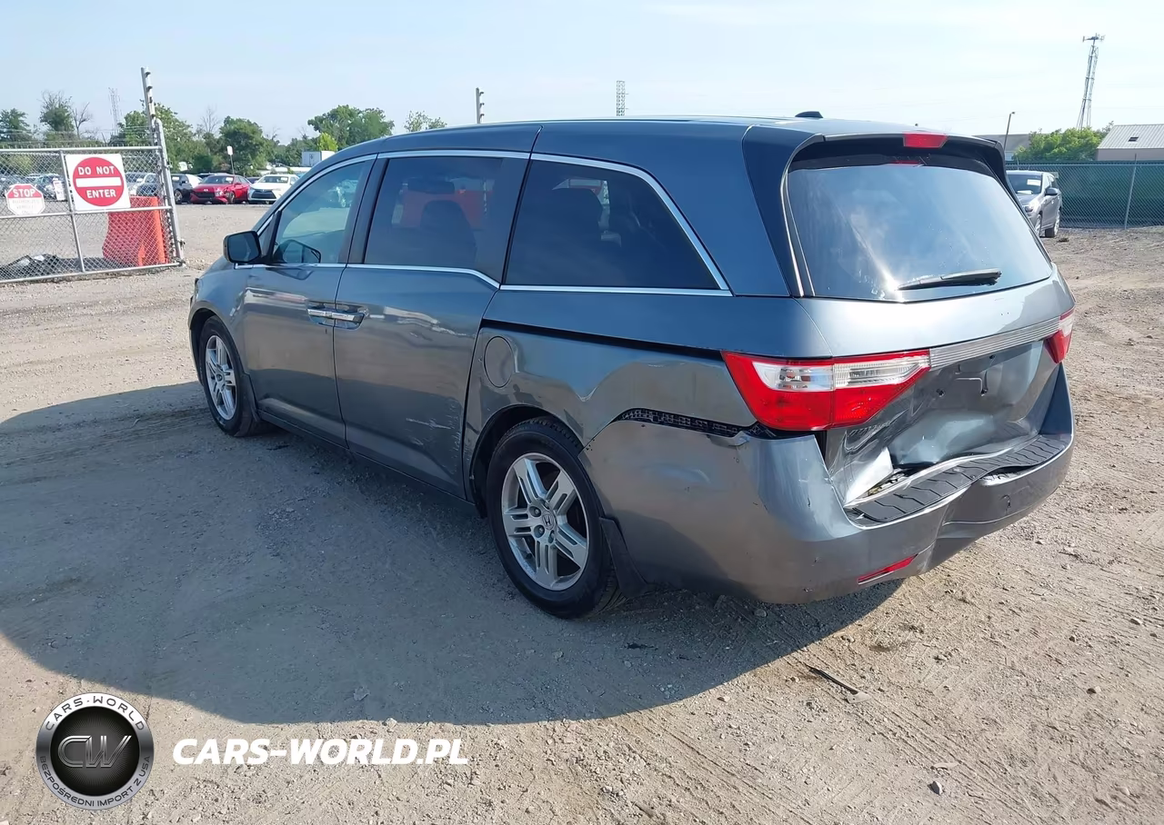 2011 Honda Odyssey Ex-L VIN:5FNRL5H6XBB036898 - 3