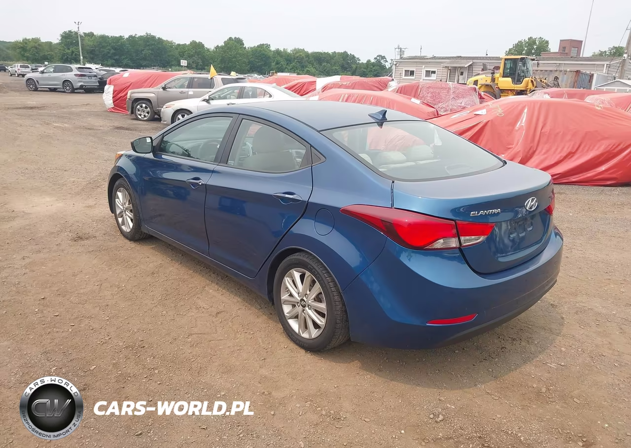 2015 Hyundai Elantra Se VIN:KMHDH4AE8FU411347 - 3