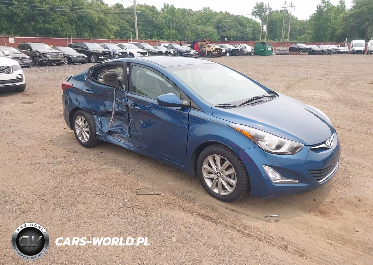 2015 Hyundai Elantra Se VIN:KMHDH4AE8FU411347 - 6