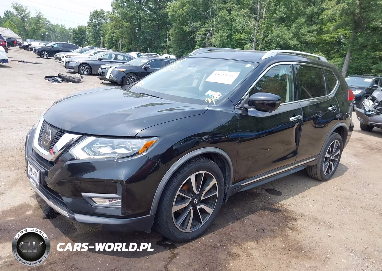 2017 Nissan Rogue Sl VIN:JN8AT2MV5HW278676 - 2