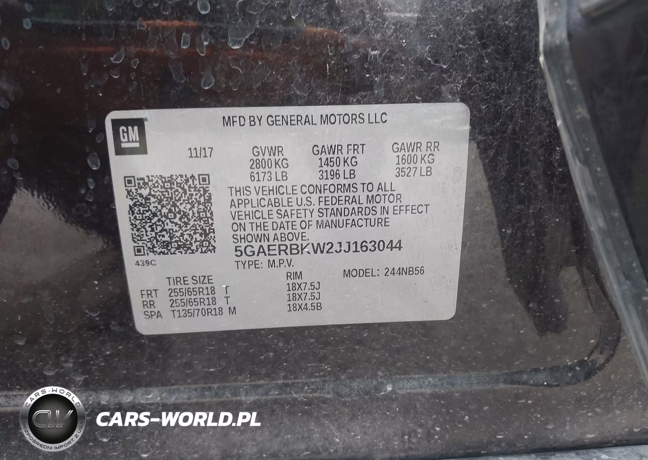 2018 Buick Enclave Essence VIN:5GAERBKW2JJ163044 - 9
