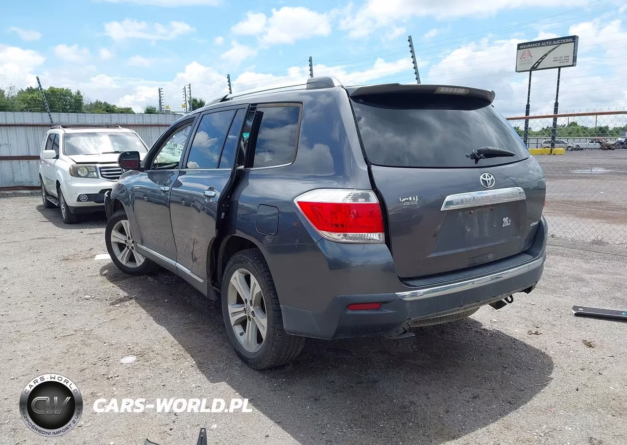2013 Toyota Highlander Limited V6 VIN:5TDDK3EH8DS237995 - 3