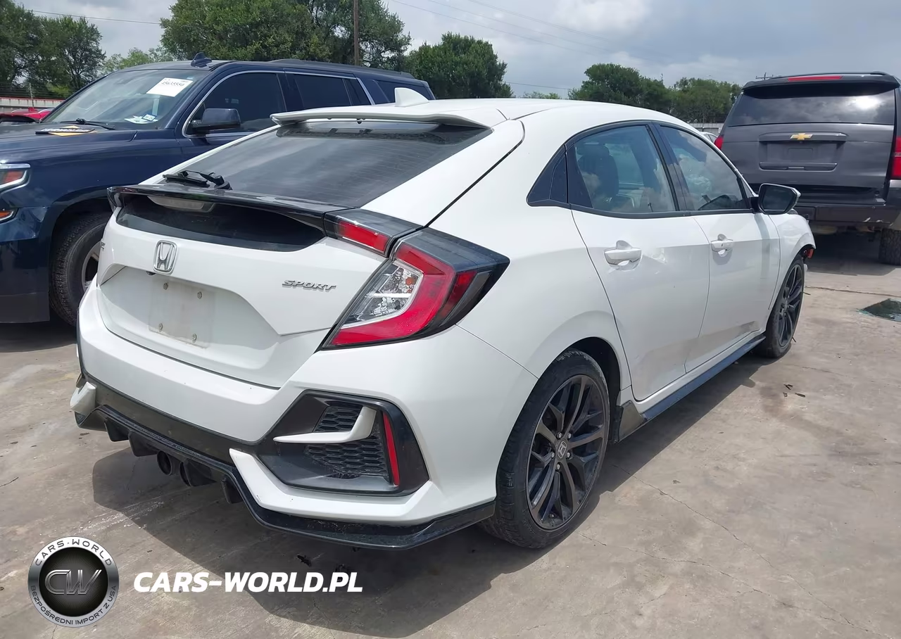 2021 Honda Civic Sport VIN:SHHFK7H4XMU207876 - 4
