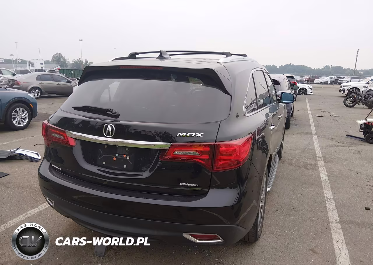 2016 Acura Mdx Technology Entertainment Packages-Technology, Entertainment Acurawatch Plus Packages VIN:5FRYD4H62GB006870 - 4