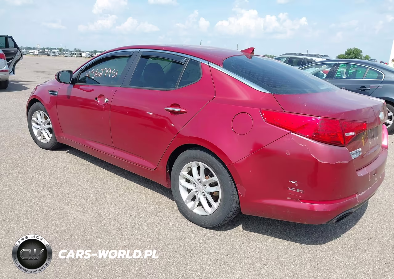 2013 Kia Optima Lx VIN:5XXGM4A77DG211867 - 3