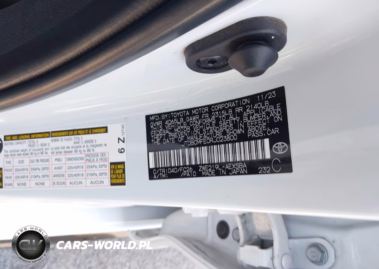 2024 Toyota Corolla Hybrid Se VIN:JTDBCMFE0RJ023800 - 9