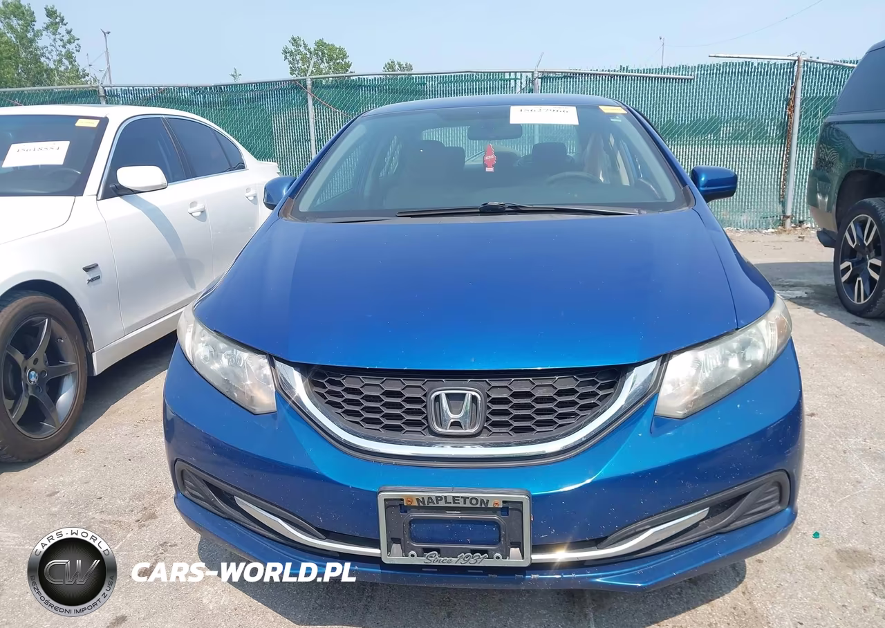 2015 Honda Civic Lx VIN:19XFB2F59FE047627 - 12