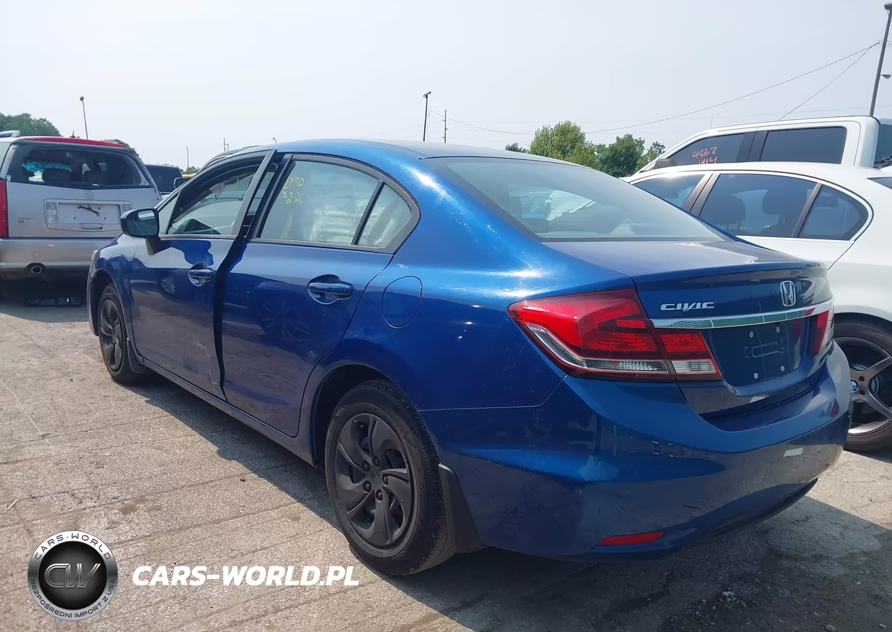2015 Honda Civic Lx VIN:19XFB2F59FE047627 - 3