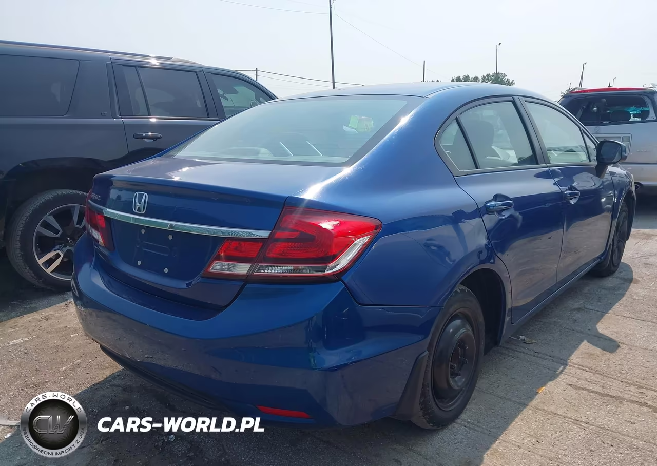 2015 Honda Civic Lx VIN:19XFB2F59FE047627 - 4