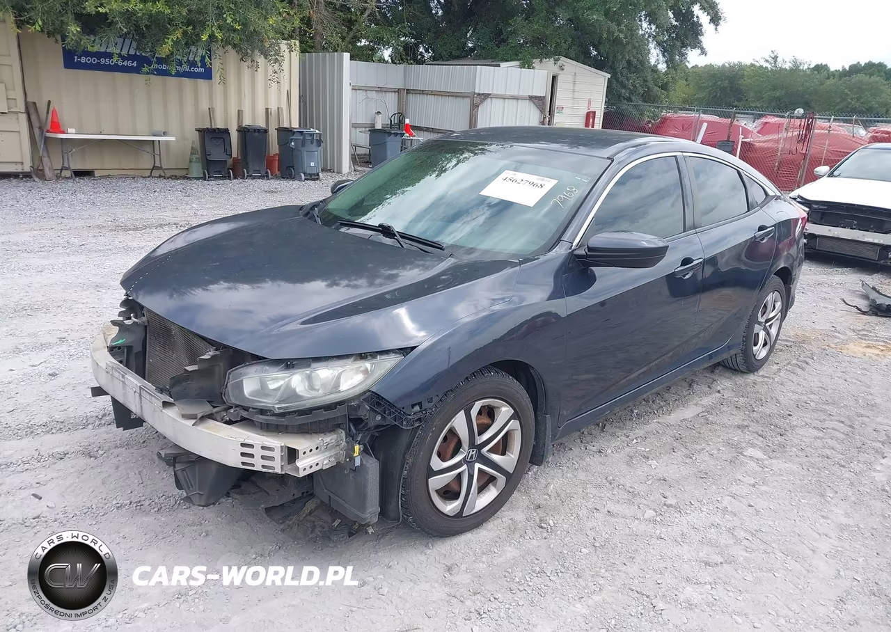 2018 Honda Civic Lx VIN:2HGFC2F54JH578942 - 2