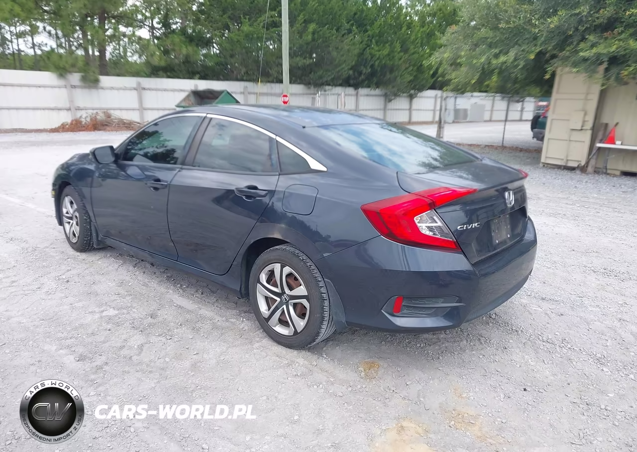 2018 Honda Civic Lx VIN:2HGFC2F54JH578942 - 3