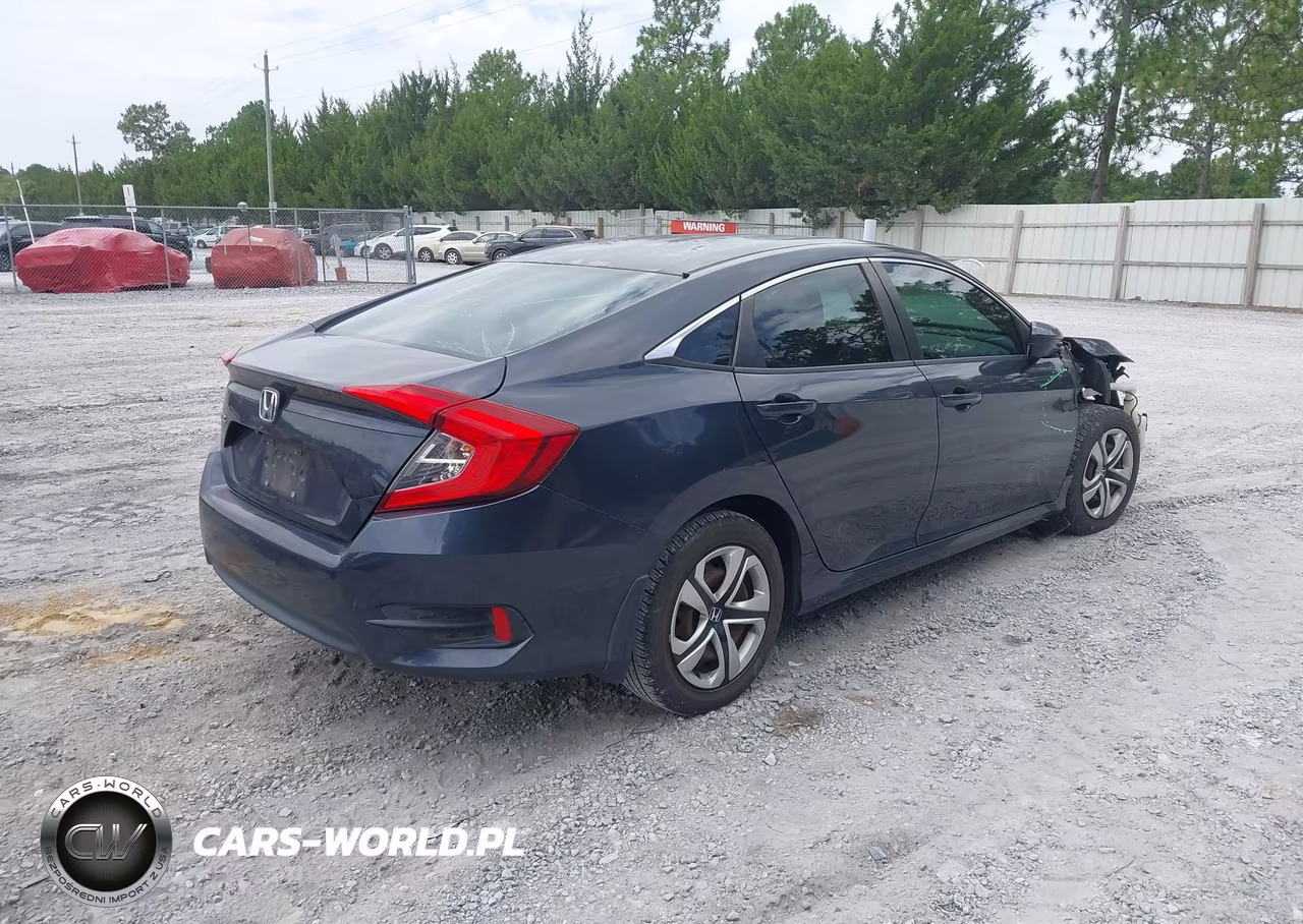 2018 Honda Civic Lx VIN:2HGFC2F54JH578942 - 4