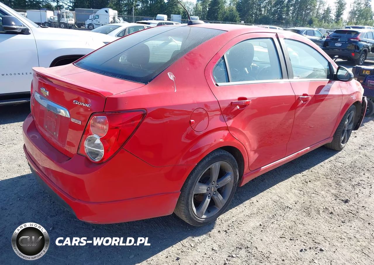 2016 Chevrolet Sonic Rs Auto VIN:1G1JG5SB9G4113534 - 4