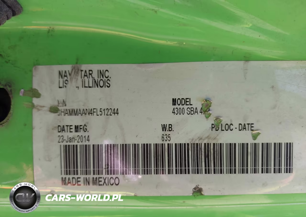 2015 International 4000 4300 VIN:3HAMMAAN4FL512244 - 8