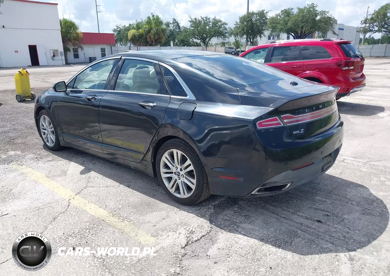 2014 Lincoln Mkz Hybrid VIN:3LN6L2LU0ER805169 - 3