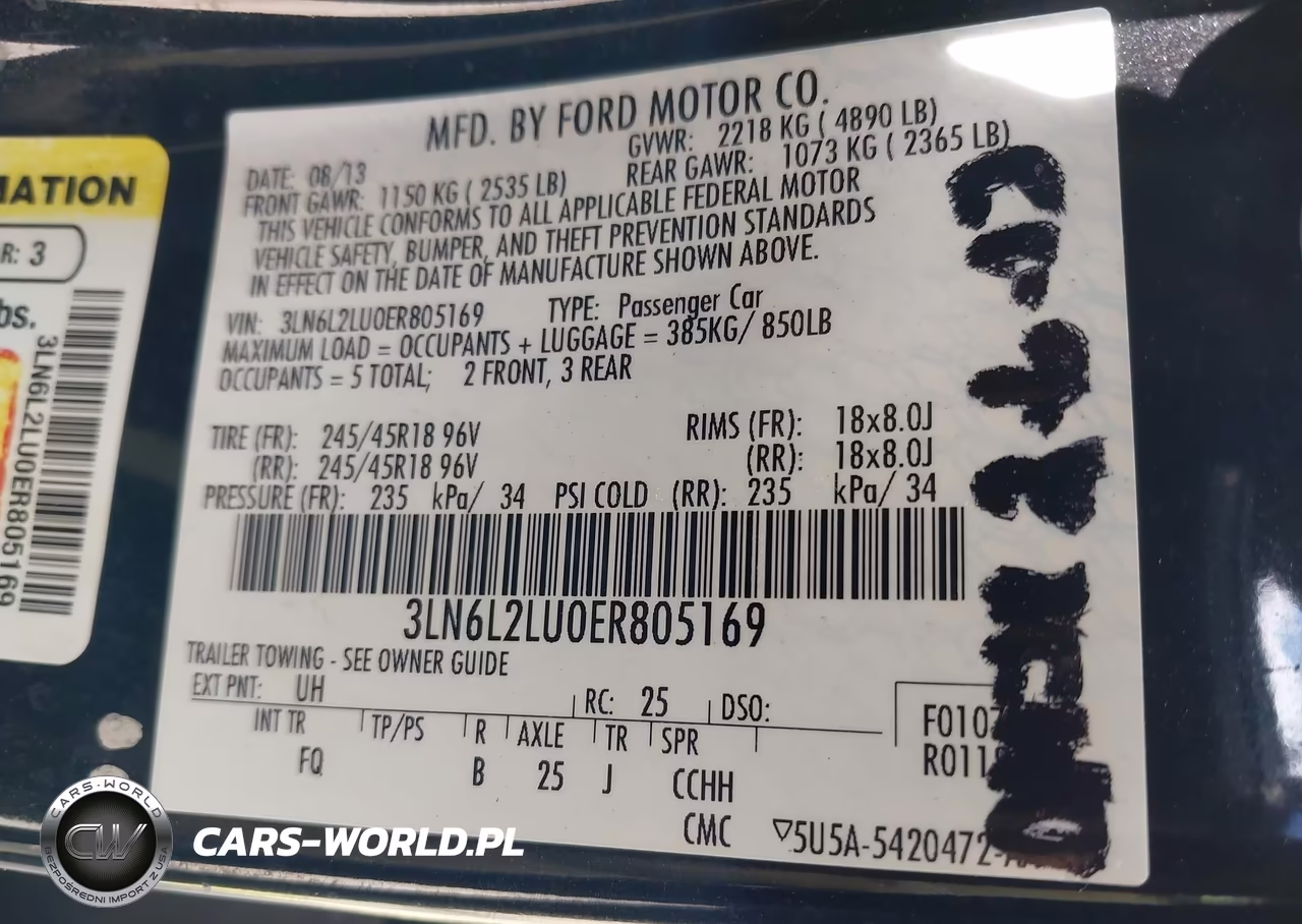 2014 Lincoln Mkz Hybrid VIN:3LN6L2LU0ER805169 - 9