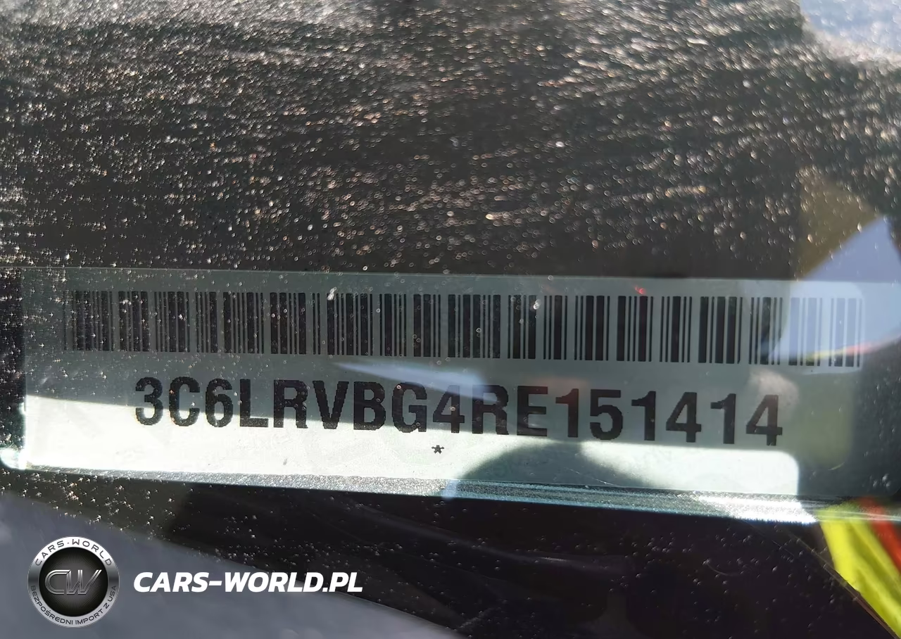2025 Ram Promaster 1500 VIN:3C6LRVBG4RE151414 - 9