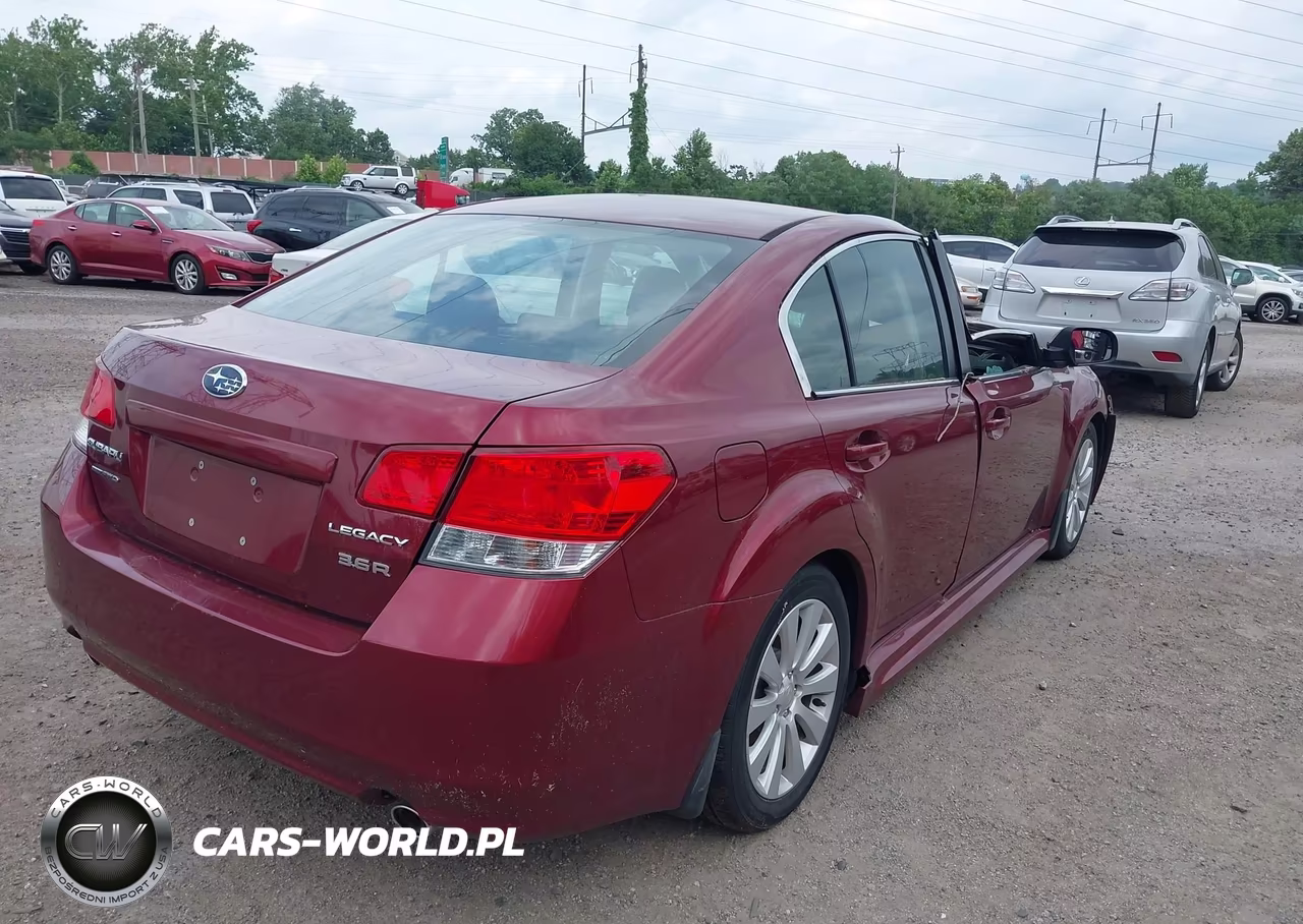 2010 Subaru Legacy 3.6R Limited VIN:4S3BMDK63A2245760 - 4