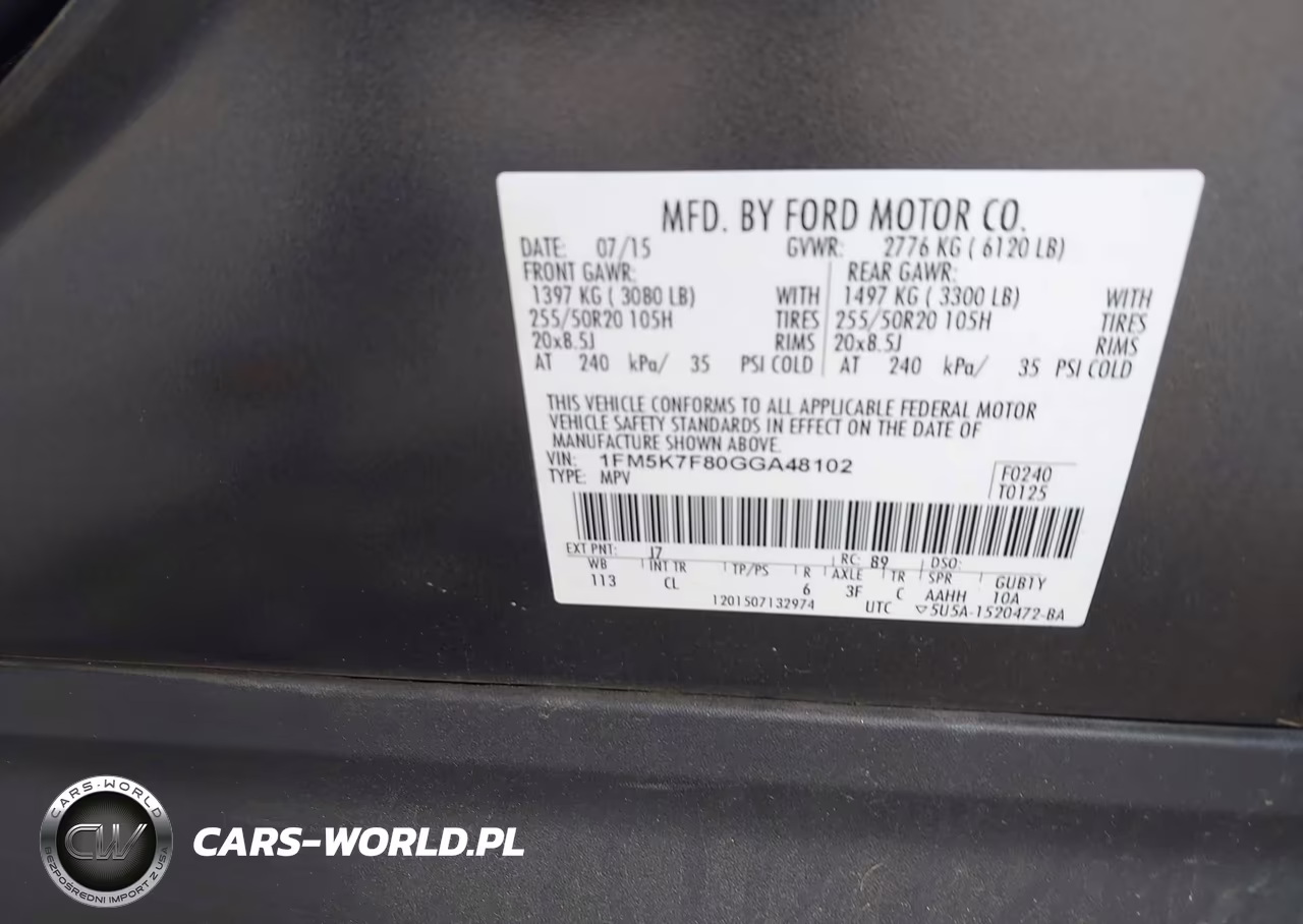 2016 Ford Explorer Limited VIN:1FM5K7F80GGA48102 - 9