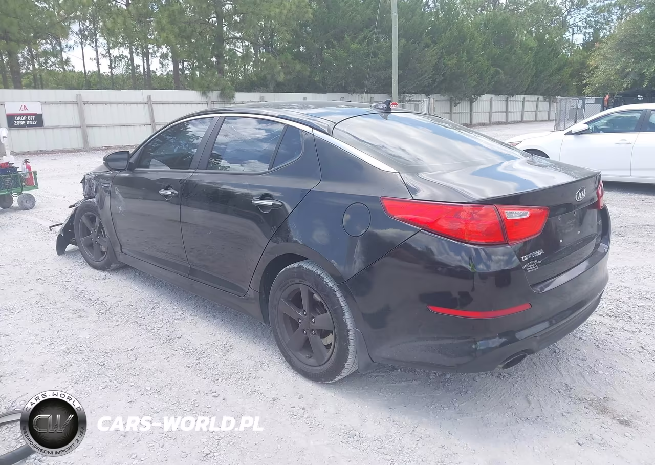 2015 Kia Optima Lx VIN:5XXGM4A75FG435724 - 3