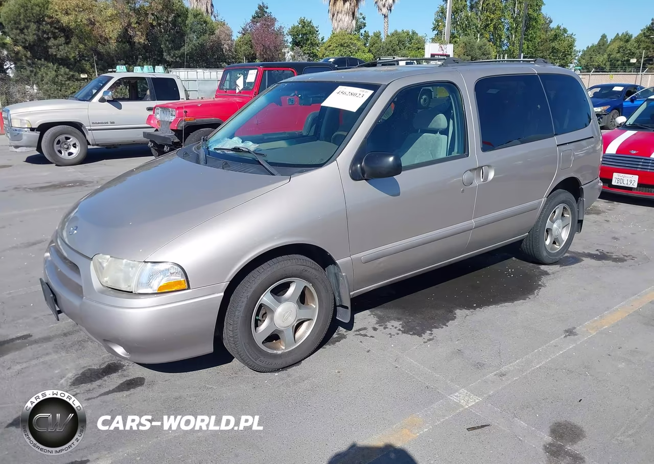 2001 Nissan Quest Gxe VIN:4N2ZN15T01D819857 - 2