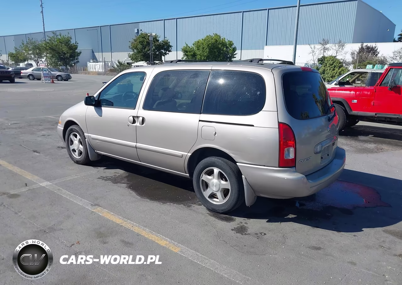 2001 Nissan Quest Gxe VIN:4N2ZN15T01D819857 - 3