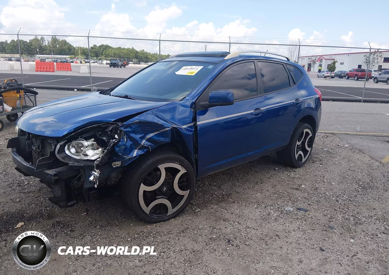 2008 Nissan Rogue Sl VIN:JN8AS58V78W135758 - 2