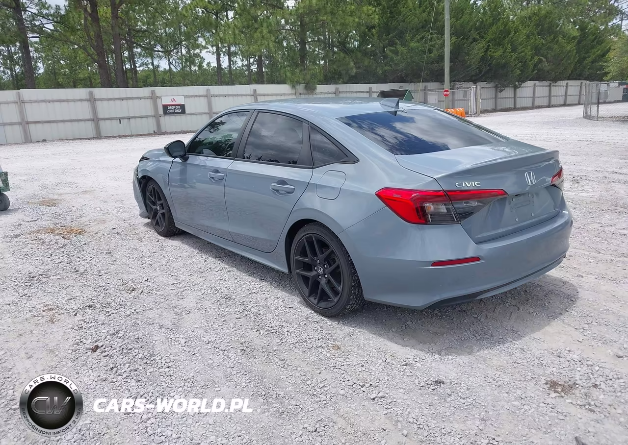 2022 Honda Civic Sport VIN:2HGFE2F55NH537901 - 3