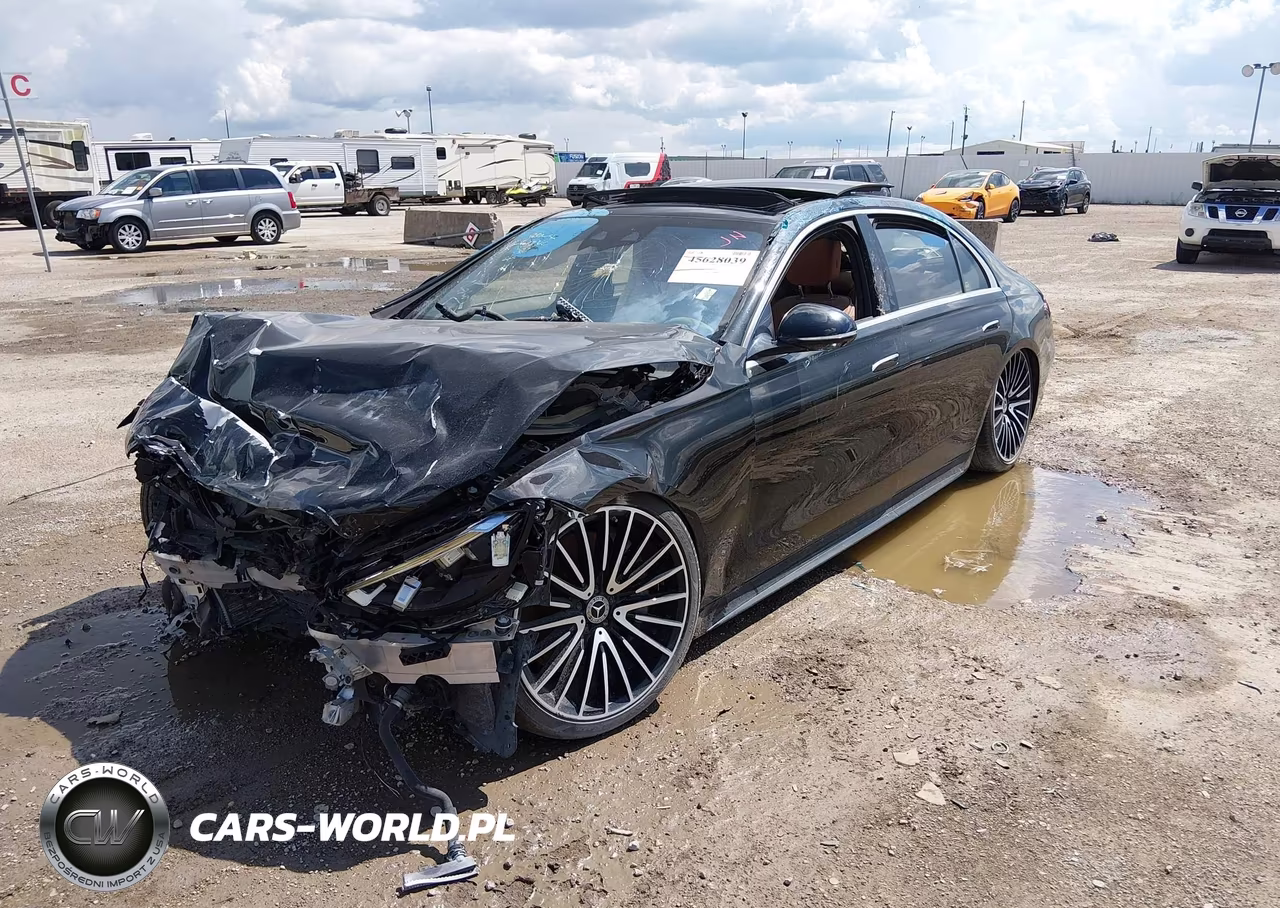 2021 Mercedes-Benz S 580 4Matic VIN:W1K6G7GB1MA043340 - 2
