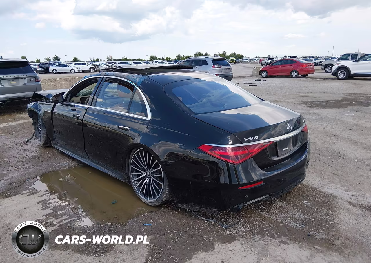2021 Mercedes-Benz S 580 4Matic VIN:W1K6G7GB1MA043340 - 3