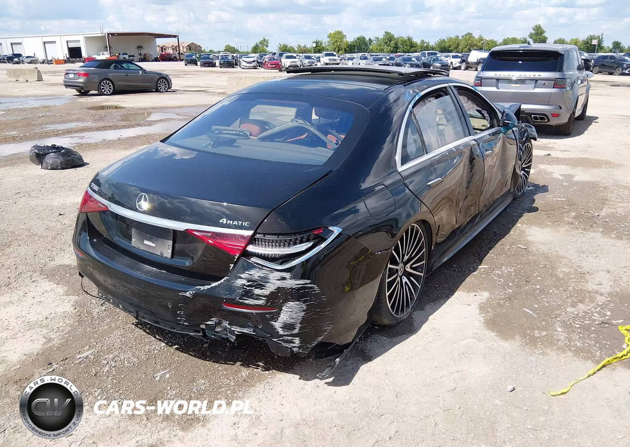 2021 Mercedes-Benz S 580 4Matic VIN:W1K6G7GB1MA043340 - 4
