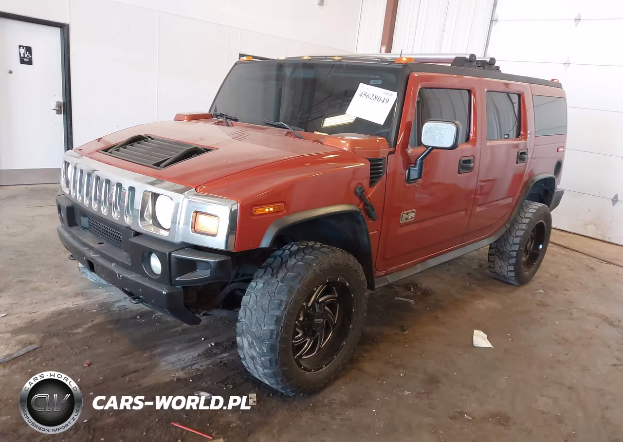 2003 Hummer H2 VIN:5GRGN23UX3H147733 - 2