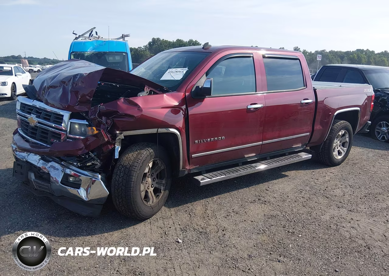 2014 Chevrolet Silverado 1500 Ltz VIN:3GCUKSEJ4EG341722 - 2