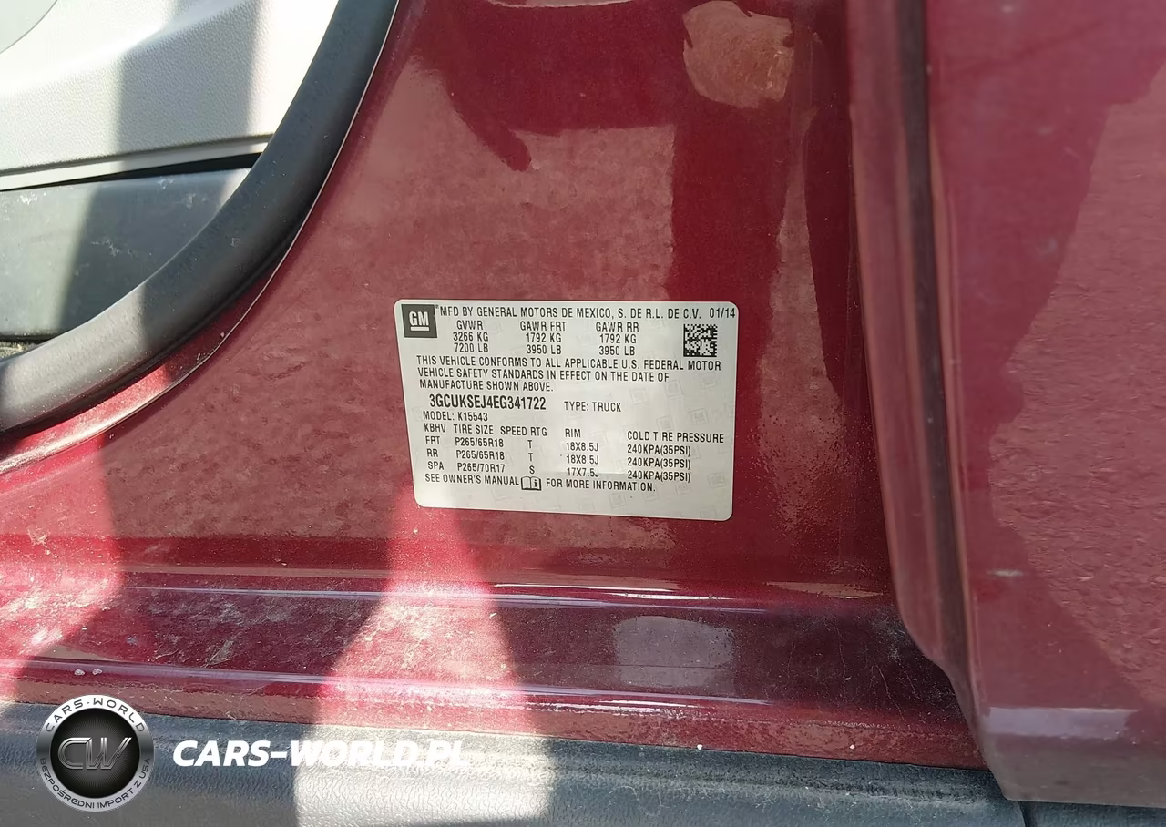 2014 Chevrolet Silverado 1500 Ltz VIN:3GCUKSEJ4EG341722 - 9