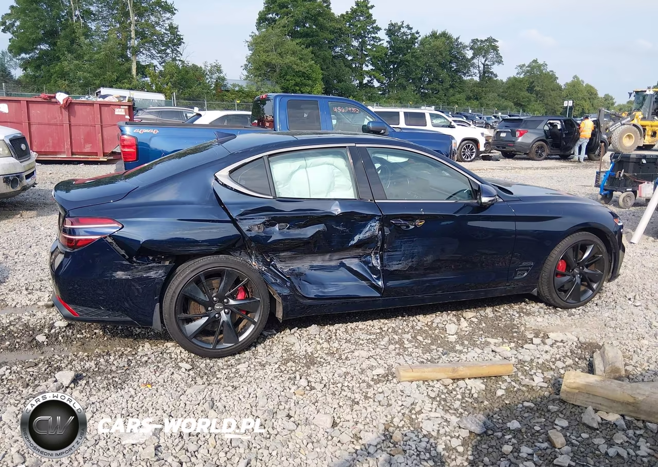 2022 Genesis G70 3.3T Awd VIN:KMTG54TE2NU083477 - 13