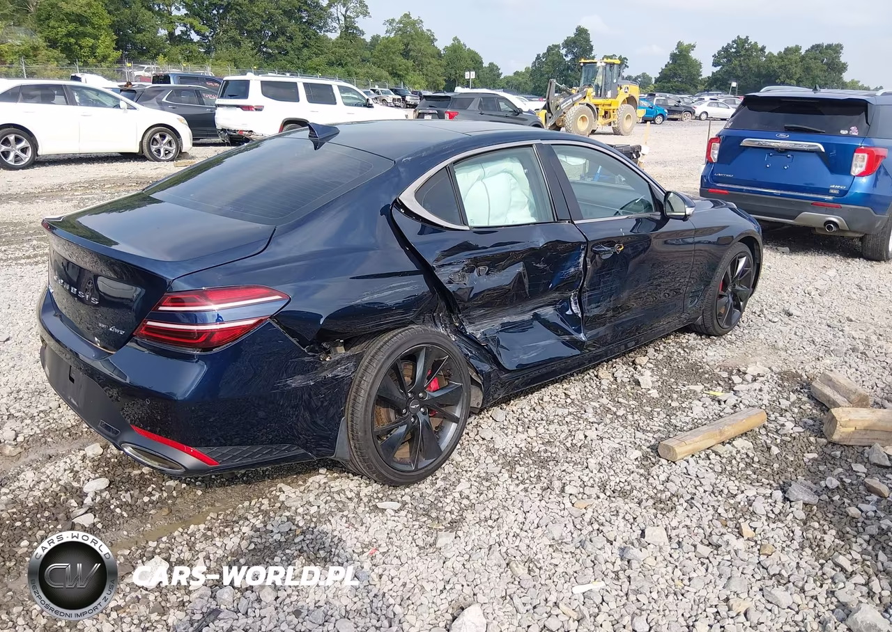 2022 Genesis G70 3.3T Awd VIN:KMTG54TE2NU083477 - 4
