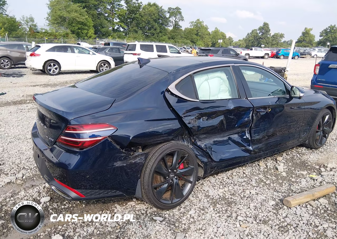 2022 Genesis G70 3.3T Awd VIN:KMTG54TE2NU083477 - 6