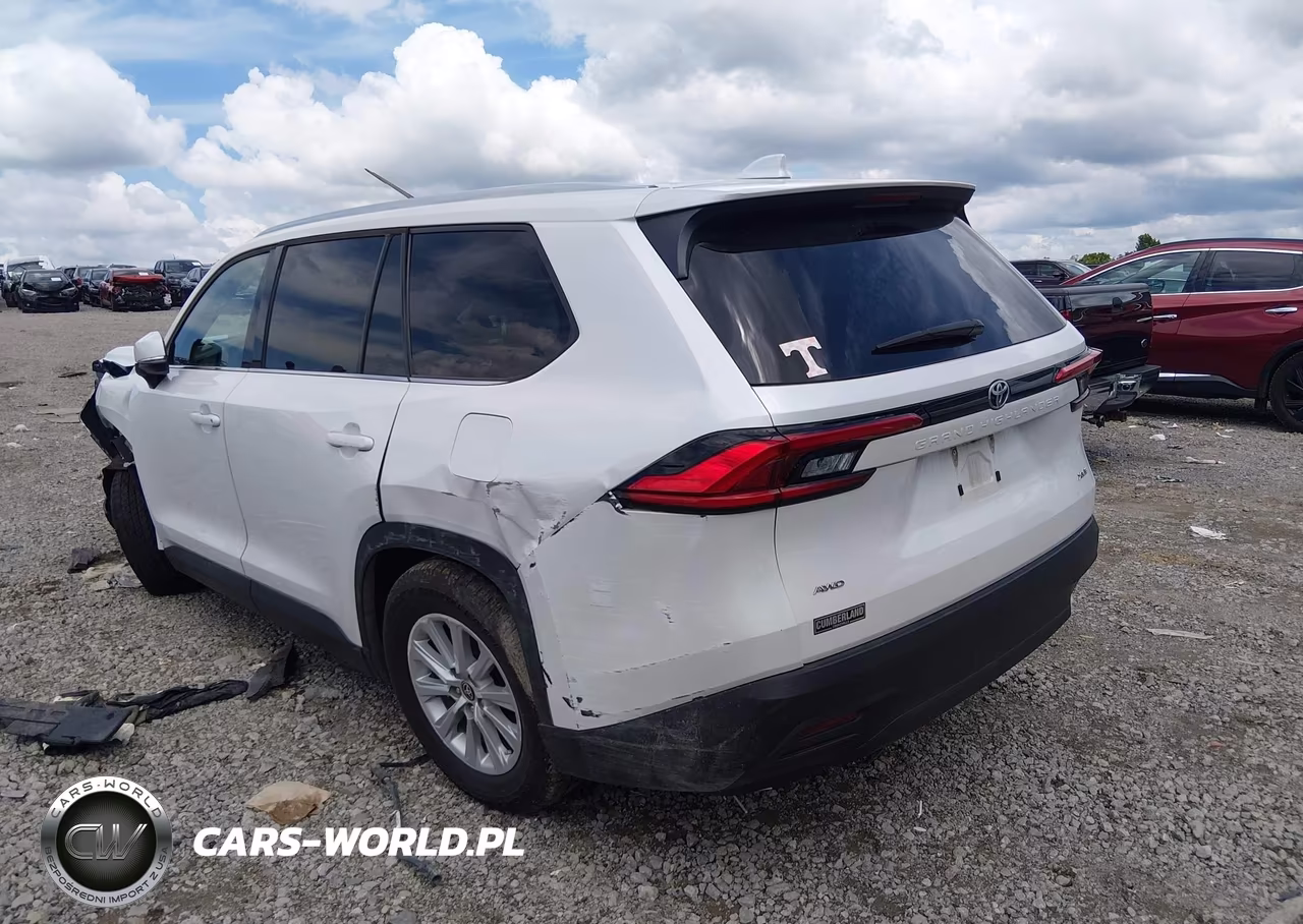 2024 Toyota Grand Highlander Xle VIN:5TDAAAB50RS026317 - 3