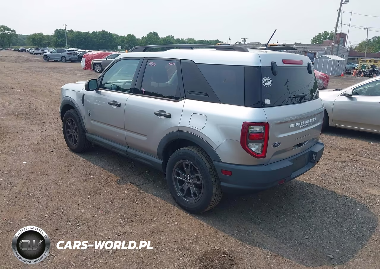 2021 Ford Bronco Sport Big Bend VIN:3FMCR9B62MRB10140 - 3