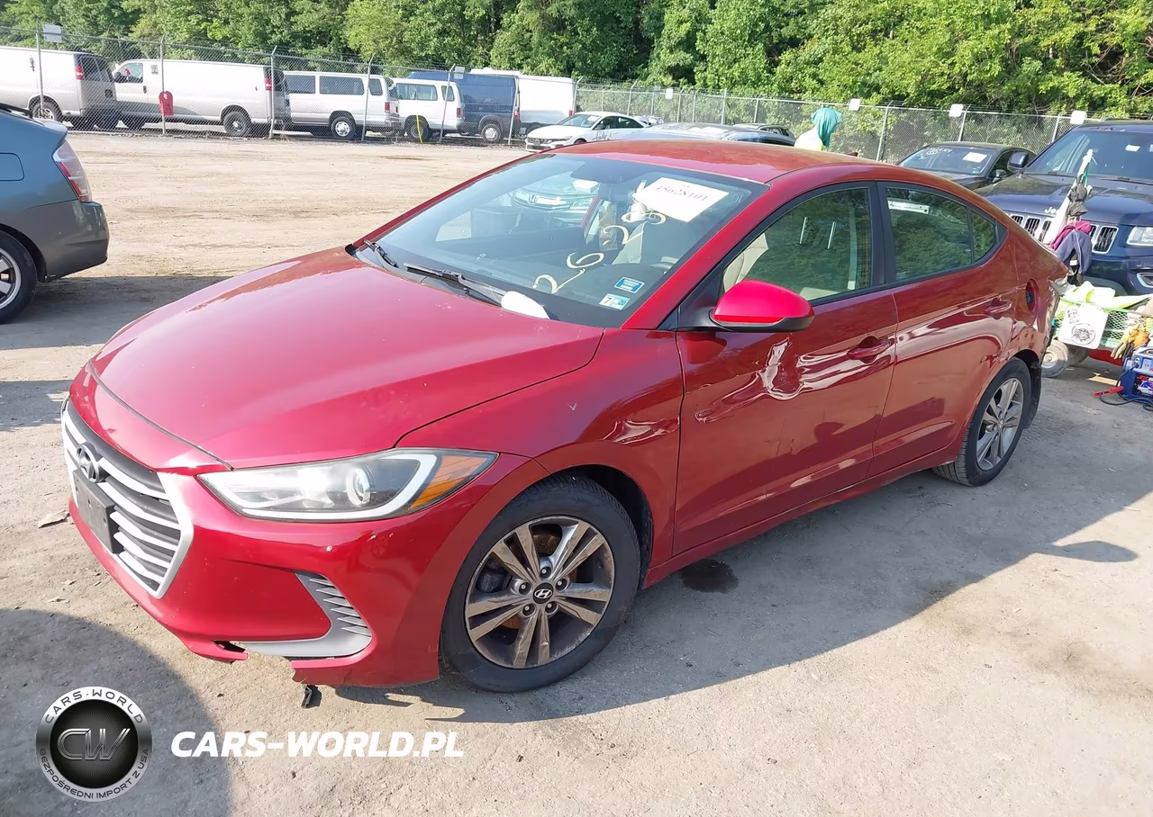 2017 Hyundai Elantra Se VIN:KMHD84LFXHU422522 - 2