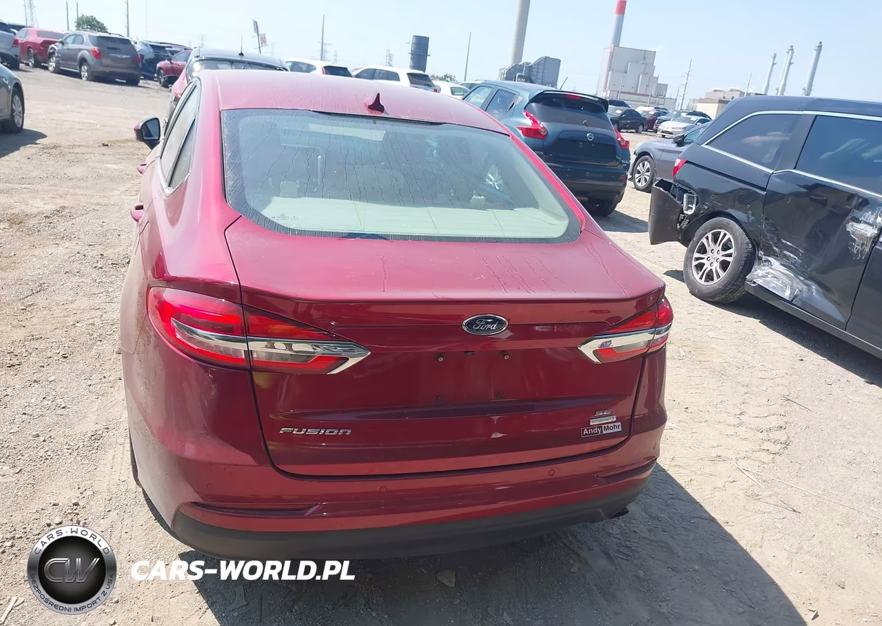 2019 Ford Fusion Se VIN:3FA6P0HD8KR133479 - 16