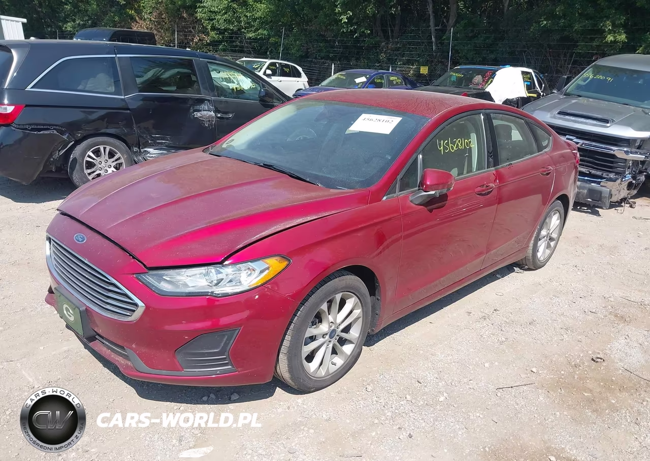 2019 Ford Fusion Se VIN:3FA6P0HD8KR133479 - 2