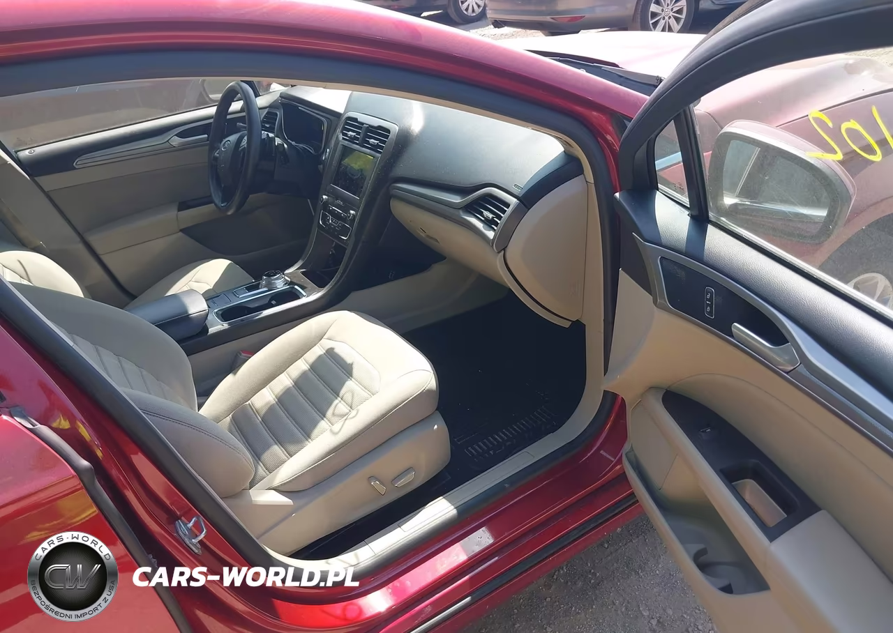 2019 Ford Fusion Se VIN:3FA6P0HD8KR133479 - 5