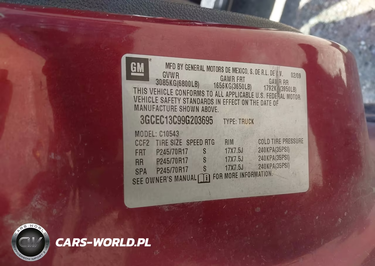 2009 Chevrolet Silverado 1500 Ls VIN:3GCEC13C99G203695 - 9